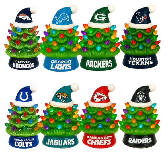 NFL Christmas Ornaments